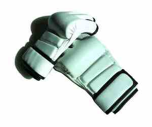 ถุงมือ MMA หนังวัวคุณภาพสูงระดับมืออาชีพ สำหรับคิกบ็อกซิ่งและกราปลิง  รับสกรีนโลโก้ ใช้งานกลางแจ้งได้ แบบครึ่งนิ้ว - Product Image 5