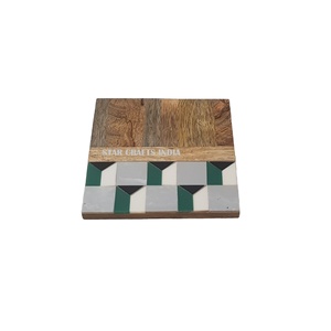 Tapetes de corcho para tazas de té de alta calidad, venta al por mayor, forma cuadrada personalizada, posavasos con logotipo personalizado, posavasos, Mantel Individual, posavasos de pizarra, mantel - Product Image 1