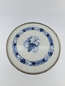 3 Tier Metal Serving Tray <b>Stand</b>, Vintage 1960s MCM Mid Century Dessert <b>Stand</b>, Tiered Platter - Product Image 1