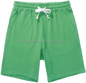 Pantalones cortos deportivos informales de algodón con estampado de 8 pulgadas bordado de logotipo personalizado OEM para hombre, pantalones cortos tejidos de 8 pulgadas antiarrugas de invierno - Product Image 2