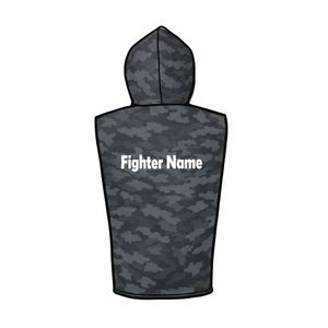 Chaqueta de Camuflaje para Boxeo, Chaleco sin Mangas con Capucha, Personalizado por Sublimación, Ropa de Combate, Chaquetas Profesionales - Product Image 3