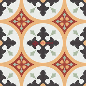 Carrelage en ciment 190x190mm pour l'architecture créative en extérieur - Product Image 1