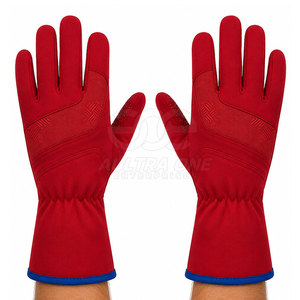 Gants de course d'hiver personnalisés pour pilotes de sport automobile - Conception légère antidérapante à doigts complets pour une maniabilité améliorée, ignifuges - Product Image 6