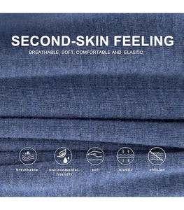 Shorts en tissu éponge doux et légers avec taille haute élastique et motif brodé, style décontracté pour un confort et une respirabilité tout au long de la journée - Product Image 4