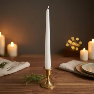 <b>Brass</b> Taper Candle <b>Holder</b> | <b>Brass</b> <b>Candlestick</b> <b>Holder</b> | Vintage Candle Stand | Decorative Metal Candle <b>Holder</b> for Home Decor - Product Image 5