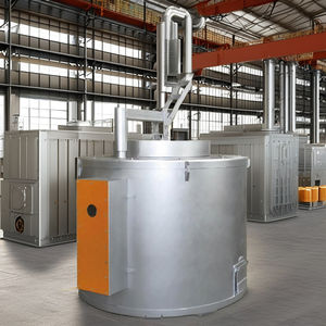 Nueva condición 500 Kgs Horno de crisol eléctrico Fusión a granel Resistencia de aluminio Motor Núcleo Cojinete Horno industrial 380V - Product Image 1