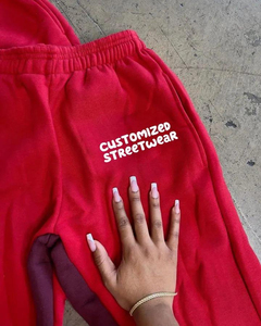 Conjunto de Sudadera y Pantalones Deportivos de Algodón Grueso para Invierno, Estilo Informal, con Capucha, 450 g/m², Ropa Deportiva de Maternidad, Unisex - Product Image 4
