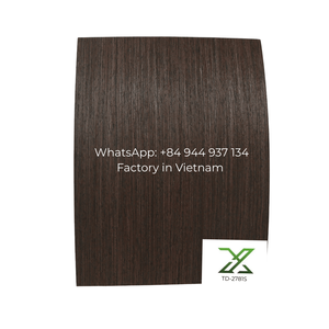 High Quality Eco Friendly Engineered Ebony <b>Veneer</b> Panels Rotary Cut 2500x640mm for Furniture and Doors Use - Product Image 3