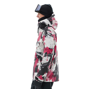 Men Winter Ski Jacket <b>Waterproof</b> Snowboard Jacket Warm <b>Padded</b> Wind Resistant Breathable Hooded Outdoor Sportswear Custom Private - Product Image 5