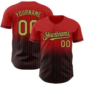 Camiseta Deportiva Sublimada de Manga Corta de Alta Calidad para Hombre, Uniforme, Camisetas de Béisbol Económicas - Product Image 3