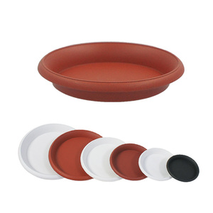 Appariement fiable des soucoupes en pot-Protège vos meubles, offre un support stable Plateau de drainage Appariement des soucoupes en forme de plantes chics - Product Image 6