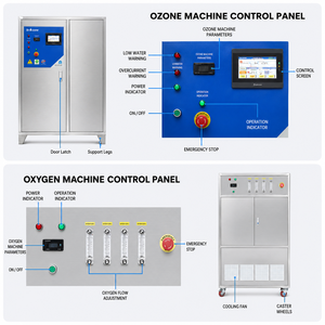 Générateur d'ozone industriel 300g/h 500g/h 2000g/h, système d'ozone à commande PLC pour le traitement de l'eau, directement de l'usine au Vietnam - Product Image 6