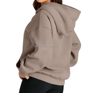 Vêtements d'hiver pour femmes, sweats à capuche oversize, sweats à capuche décontractés amples, pulls en molleton vintage, fabriqués avec les meilleurs matériaux, personnalisés - Product Image 3