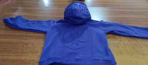 Sudadera con capucha unisex de moda al por mayor, personalizada con logo en relieve 3D en la parte delantera y trasera, sudadera con capucha de invierno para hombre. - Product Image 2