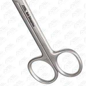 กรรไกรมายอแบบตรง สแตนเลส ขนาด 17 ซม. 6.5 นิ้ว สำหรับห้องผ่าตัด - Product Image 2