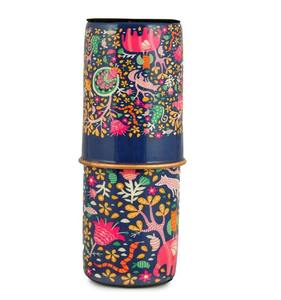 Juego de Termo de Cobre con Estampado Bohemio, Botella de 1000 ml con Tapa y Taza de 250 ml, Vajilla Portátil para Viajes - Product Image 3