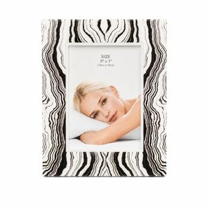 Modern Black and White Effect Photo <b>Frame</b> Decorative Art Style Picture <b>Frame</b> for Home Office Hotel Interior Decor - Product Image 1