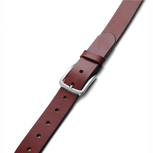 เข็มขัดหนังวัวแท้สำหรับผู้ชาย แฟชั่นทันสมัย สไตล์ลำลอง ขายส่ง ปรับความยาวได้ หัวเข็มขัดสแตนเลสอย่างดี - Product Image 6