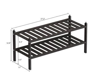 Versatile <b>Shoe</b> Rack <b>Bench</b> Three Tier <b>Storage</b> Organizer Space Saving Design Strong Stable Frame Comfortable Seating Entryway - Product Image 5