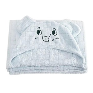 Toallas de Baño para Bebés con Capucha, Súper Absorbentes, de Algodón Lavable, Cómodas, con Dibujos Animados - Product Image 2
