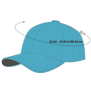 Gorra de Béisbol Unisex Personalizada de 6 Paneles, Tela de Malla Ajustable, Color Sólido, Gorra Casual de Primavera/Verano para Adultos, con Logotipo Personalizado - Product Image 6