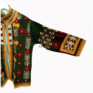 Chaqueta de Punto Moderna con Bordado a Mano, Estilo Cotrise, de Alta Calidad, Transpirable, Ecológica, de Secado Rápido, con Cuello Mao, para Otoño - Product Image 4
