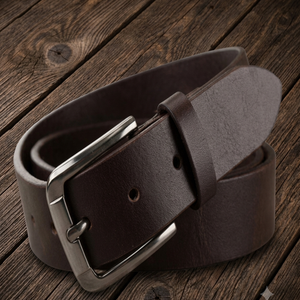 Genuine Leather High Quality Buckle Jeans <b>Belt</b> Cowhide Casual Business <b>Belt</b> <b>for</b> <b>Men</b> - Product Image 3