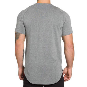 T-shirt homme premium, coupe musclée, manches raglan, polyester recyclé, fabricants de t-shirts personnalisés pour hommes et femmes, streetwear - Product Image 6