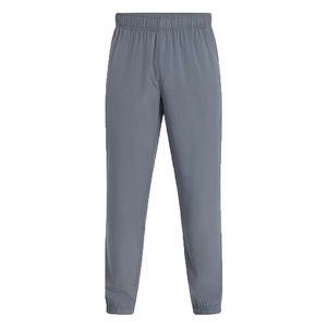 Wholesale Men's Navy Blue High Waist Sweatpants Side Pockets Elastic Waist Casual Joggers Winter <b>Windproof</b> Lightweight Knitted - Product Image 2