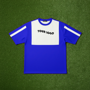 T-shirts pour hommes de haute qualité en jersey 100% coton 180g, logo imprimé numérique personnalisé, coupe ample, respirant, épaules tombantes, bicolore - Product Image 5