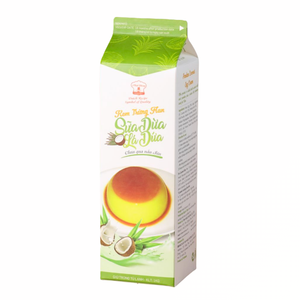 Approvisionnement direct usine HALAL OEM/ODM Crème non laitière de haute qualité pour pâtisserie à base de Pandan, de noix de coco et de crème d'œuf non cuite 1KG - Product Image 1