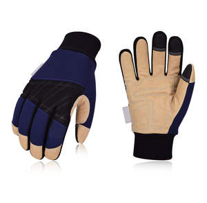 Guantes de Trabajo de Cuero Personalizados NESTA SPORTS, Guantes Industriales OEM y Personalizados, Guantes de Trabajo Listos para Enviar - Product Image 4