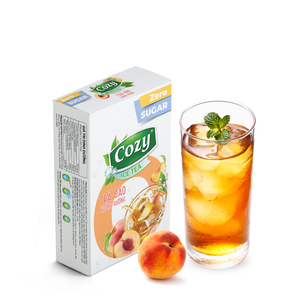 Té Instantáneo de Durazno Sin Azúcar a Precio Mayorista, Bebida Sin Azúcar de Grado Alimenticio, Empaque en Caja de Papel Dúplex con Paquete Individual - Product Image 1