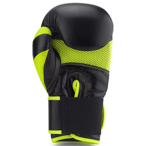 Gants de boxe en cuir PU de haute qualité, meilleur prix, logo personnalisé, fabricant pakistanais, gants de boxe pour hommes. - Product Image 3