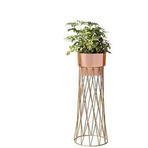 Support de plante en métal de qualité supérieure, moderne, pour intérieur et extérieur, disponible en couleurs personnalisables à prix avantageux - Product Image 1