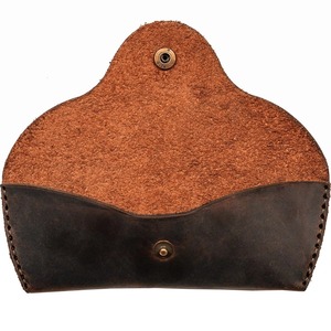 Slim Profile Classic Luxury Genuine Leather <b>Glasses</b> <b>Case</b> Water Resistant Lightweight Wholesale International Shipping LGC-0145 - Product Image 6
