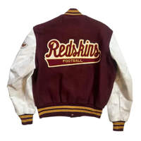 Veste de baseball vintage pour homme, style universitaire, avec manches en cuir et laine, pour l'équipe de football américain, manteau streetwear d'hiver