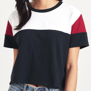Camisetas de Moda de Manga Corta con Cuello Redondo para Mujer, Camisetas de Alta Calidad, Ropa de Mujer al por Mayor, Camisetas para Mujer - Product Image 1