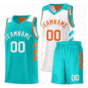 ชุดบาสเก็ตบอลคุณภาพดีที่สุด ผลิตจากโพลีเอสเตอร์ 100% บริการรับผลิตชุดบาสเก็ตบอลตามสั่งคุณภาพสูง บริการ OEM ชุดกีฬาสำหรับทีม - Product Image 1