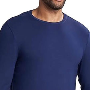 Nursing <b>Uniform</b> <b>Scrub</b> Undershirt Cotton Polyester Jersey Breathable Quick Dry Medical Base Layer Hospital Workwear Inner Shirt - Product Image 2