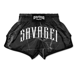 กางเกงมวยไทยสั่งทำพร้อมโลโก้สำหรับสโมสร - ระบายอากาศได้ดี แห้งเร็ว เหมาะสำหรับผู้ใหญ่ทั้งชายและหญิง ใช้สำหรับชกมวยและศิลปะการต่อสู้ - Product Image 4