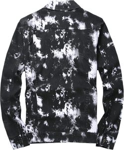 Chaqueta Vaquera Vintage para Hombre, Lavado Ácido Premium, 100% Algodón, Chaqueta de Invierno de Secado Rápido, Cierre de Botones, Construcción Cómoda, Clásica - Product Image 5