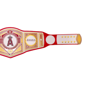 Cinturón de Campeonato de los Angeles Angels, Cinturón de Lucha Libre Personalizable de Alta Calidad, Cinturón Deportivo Coleccionable para Fanáticos - Product Image 3