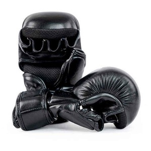 ถุงมือ MMA หนังคุณภาพสูง สำหรับการฝึกซ้อมศิลปะการต่อสู้ที่ดีที่สุด ถุงมือ MMA สำหรับการฝึกซ้อมและการต่อสู้ ทำจากหนังวัวแท้ - Product Image 4