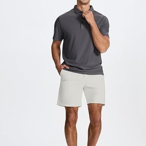 New Design Plus Size <b>White</b> Solid Color <b>Chino</b> <b>Shorts</b> Cotton Summer Men's High Quality Fabric Quick Dry Breathable Custom Logo - Product Image 3