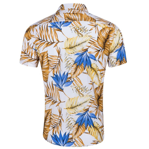 Chemise Hawaïenne pour Homme 100% Coton, Manches Courtes, Style Tropical, Vente en Gros - Product Image 2