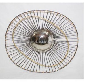 Cadre mural en métal avec fleurs dorées, lot de 5 accessoires décoratifs pour la maison - Product Image 4