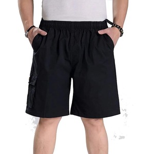 INDEX APPAREL Men's <b>White</b> <b>Cargo</b> Bermuda Shorts Mid Waist Drawstring Casual Cotton Shorts with Pockets - Product Image 2