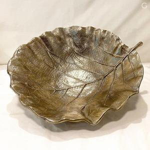 Floral Style Metal Fruits <b>Bowl</b> Table Centerpiece Handmade <b>Large</b> <b>Bowl</b> Living Room Decoration For Home - Product Image 6