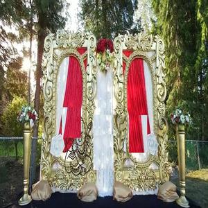 Marcos de madera para boda con temática vintage, marca Shobha Jain Impex, hechos en Delhi, India, decoración de boda tradicional, precio al por mayor. - Product Image 1